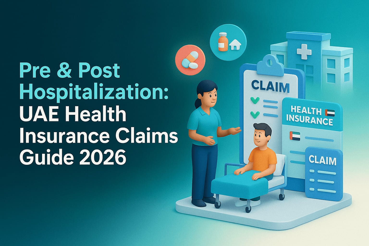 Pre & Post Hospitalization: UAE Health Insurance Claims Guide 2026 Pre & Post Hospitalization: UAE Health Insurance Claims Guide 2026