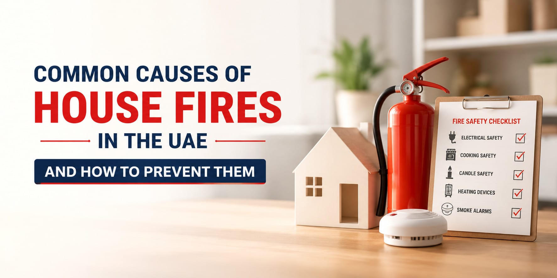 Common Causes of House Fires in the UAE and How to Prevent Them Common Causes of House Fires in the UAE and How to Prevent Them