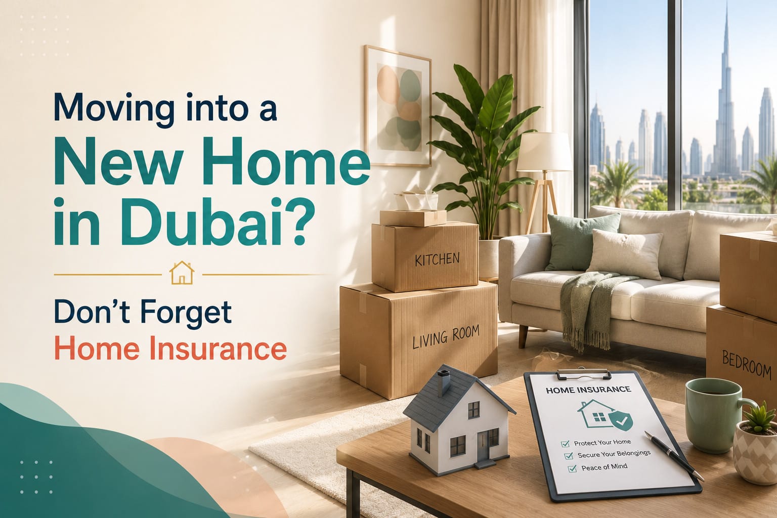 Moving into a New Home in Dubai? – First-Time Buyer’s Guide to Home Insurance Moving into a New Home in Dubai? – First-Time Buyer’s Guide to Home Insurance