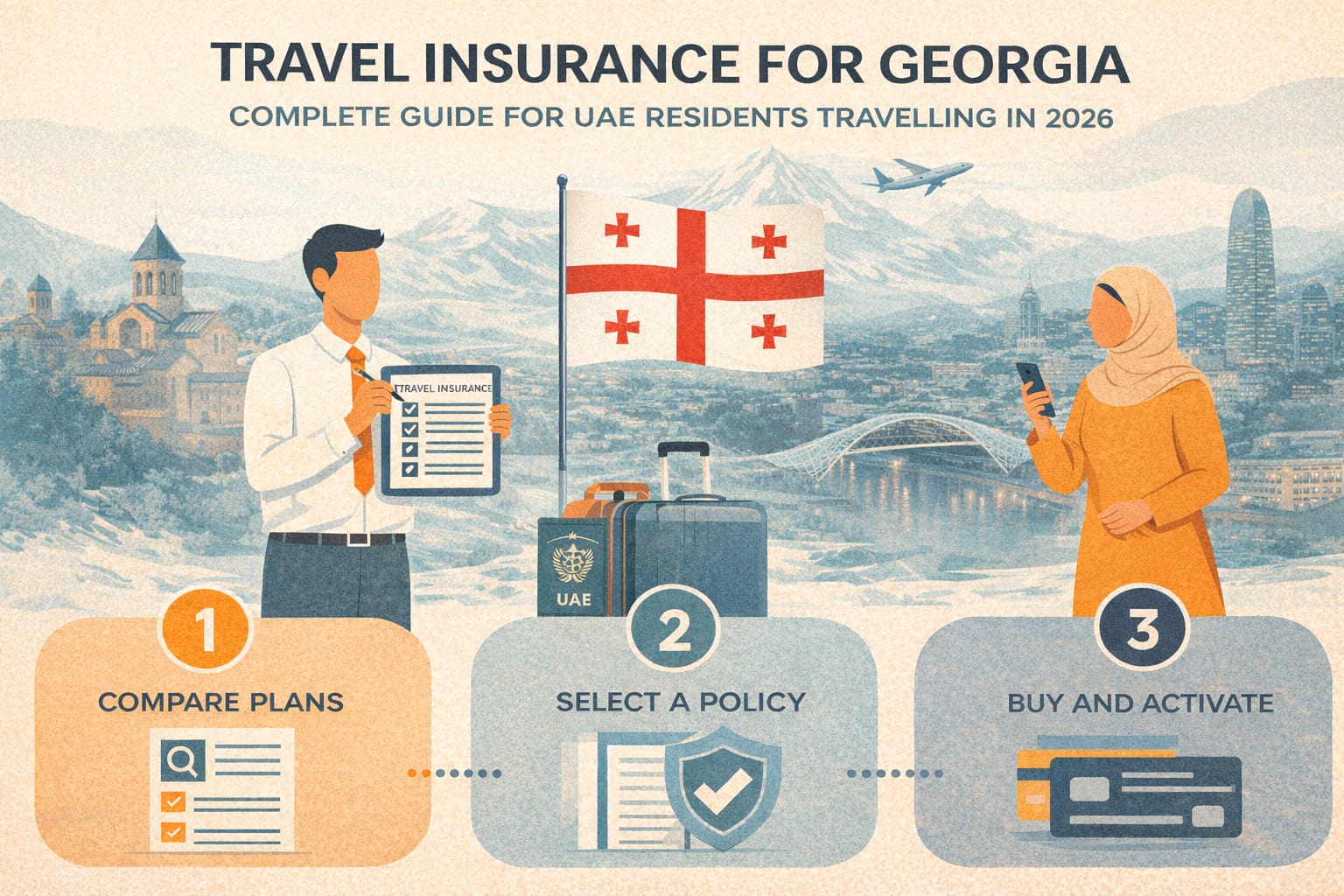 Travel Insurance for Georgia: Complete Guide for UAE Residents Travelling in 2026 Travel Insurance for Georgia: Complete Guide for UAE Residents Travelling in 2026