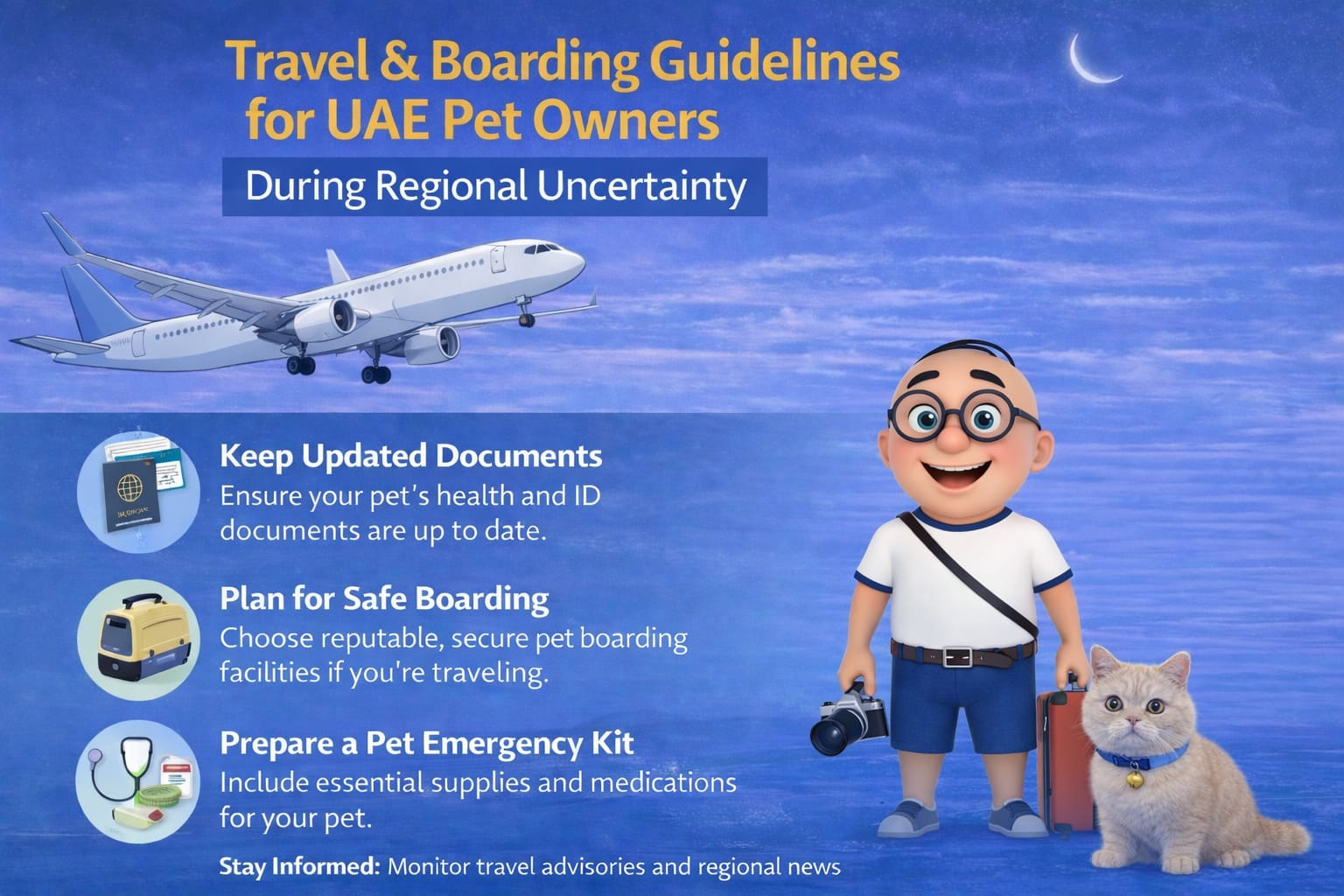 Travel & Boarding Guidelines for UAE Pet Owners During Regional Uncertainty Travel & Boarding Guidelines for UAE Pet Owners During Regional Uncertainty
