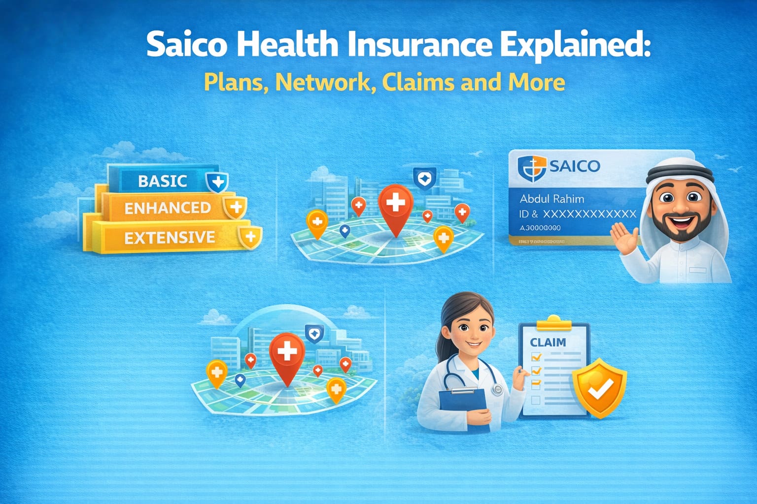 Saico Health Insurance Explained: Plans, Network, Claims and More Saico Health Insurance Explained: Plans, Network, Claims and More